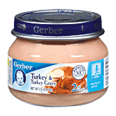 Gerber 2nd Foods Baby Foods  Turkey & Turkey Gravy Full-Size Picture